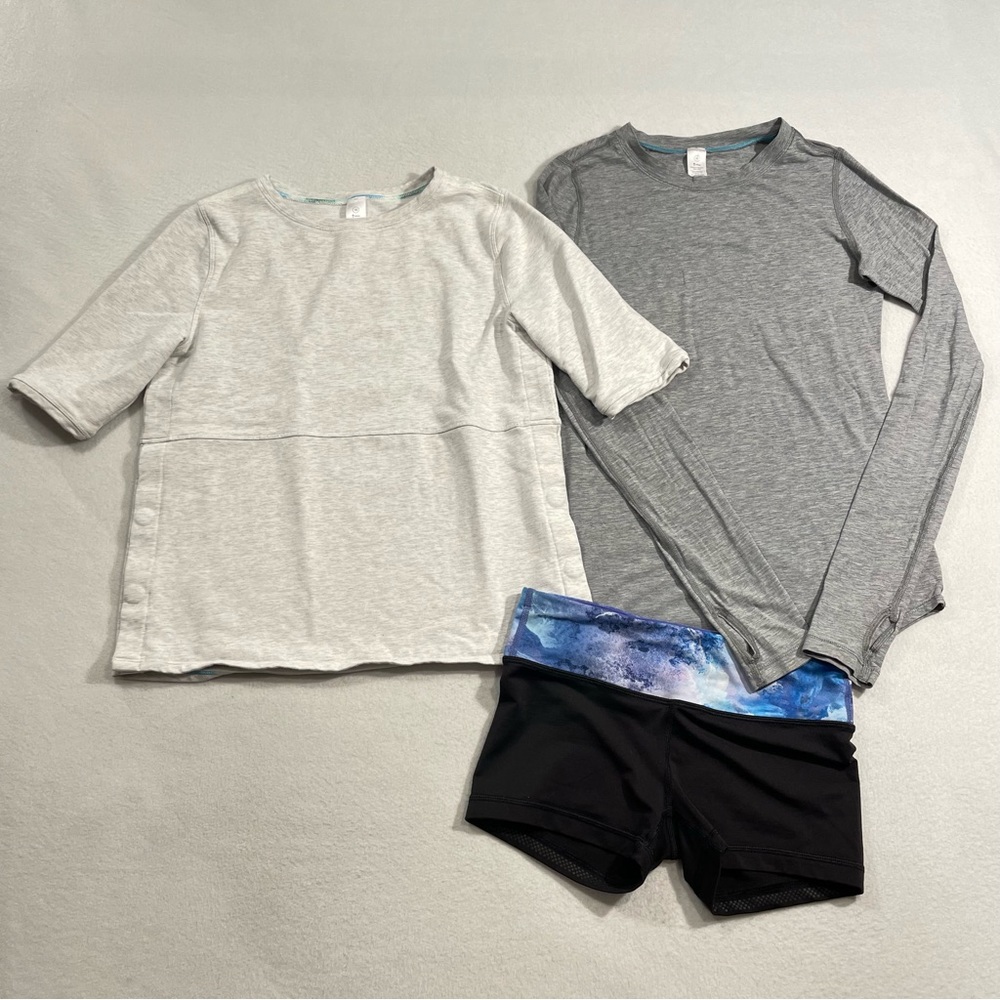 Ivivva Girls Activewear Clothing Bundle Lot of (3) Size 10 by Lululemon